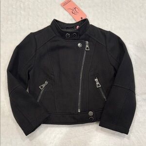 Urban Republic Black Kids Biker Jacket